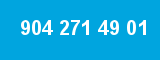 904 271 49 01 904 271 49 01